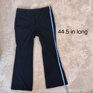 Banana Republic Bootcut High Rise Dress Pants in Black